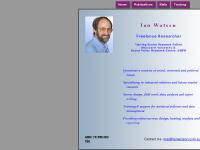 ianwatson.com.au Background, Publications, Stata ianwatson.com.au Background, Publications, Stata