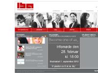  Uddannelser, Uddannelserne p&aring; IBA, Markedsf&oslash;rings&oslash;konom, International linje