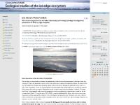 ICE EDGE PROGRAMME &mdash; ICEEDGE