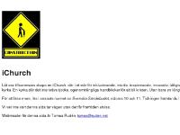 visa ichurch.se data