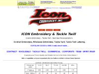 ICON Embroidery & Tackle Twill ICON Embroidery & Tackle Twill