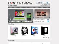 Icons on Canvas - Canvas Art - Pop Art Paintings - Canvas Paintings Icons on Canvas - Canvas Art - Pop Art Paintings - Canvas Paintings