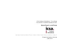 icsasoftware.com icsa, software, corporate