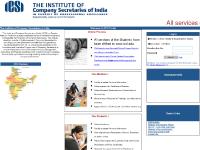 icsi.in Web Counters&nbsp;, ICSI WebSite, MCA21 : Acts