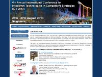 Infocomm Technologies in Competitive Strategies: Home Page
