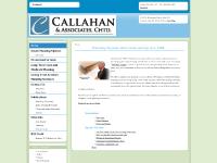Callahan Associates Home Page Callahan Associates Home Page