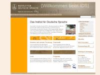 Bibliothek, Publikationen, &Uuml;ber uns, COSMAS II