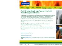 IEA Task 36: Integrating Energy recovery into Solid Waste Management Systems: a guide to Best Practice