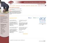 Finance and Administration Programme, Strategic Leadership Programme, Africa Elections Calendar, Past Events Finance and Administration Programme, Strategic Leadership Programme, Africa Elections Calendar, Past Events