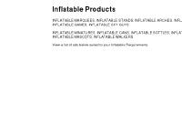 Inflable Products