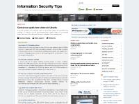 informationsecuritytips.com computer, internet, network informationsecuritytips.com computer, internet, network