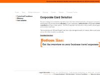 ING Corporate Card solution – Get the overview on your business travel expenses ING Corporate Card solution – Get the overview on your business travel expenses