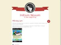 Initium Novum | A new beginning Initium Novum | A new beginning
