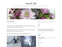 Inne och Ute - EN SIDA MED LANTLIG CHARMIG INSPIRERANDE INREDNING