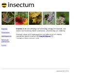 insectum.se insectum; entomologi; ekologi; artbestämning; naturvård; evertebrater; Fredrik Östrand insectum.se insectum; entomologi; ekologi; artbestämning; naturvård; evertebrater; Fredrik Östrand