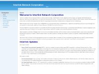 interlinknet.com Interlink Network Corporation, Overview, Services