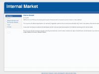 Internal Market Internal Market