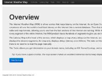 The Internet Weather Map The Internet Weather Map