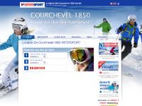 LOCATION SKI COURCHEVEL 1850 magasin INTERSPORT, ski rental