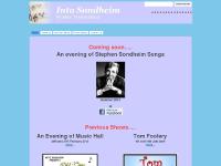 Into Sondheim Into Sondheim