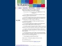 Introduction Rubrics: An Assessment Tool to Save Grading Time, Convey Effective Feedback and Promote Student Learning by Dannelle D. Stevens and Antonia J. Levi Introduction Rubrics: An Assessment Tool to Save Grading Time, Convey Effective Feedback and Promote Student Learning by Dannelle D. Stevens and Antonia J. Levi