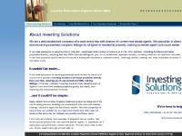 About Investing Solutions - London Relocation Experts Since 2003