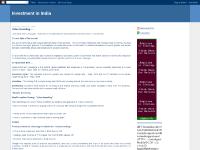 Investment in India Investment in India