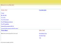 Welcome to my Web site Welcome to my Web site