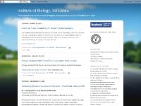 Institute of Biology, Sri Lanka Institute of Biology, Sri Lanka