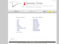 Opening Times - Find Major UK Store Chain Opening Hours Opening Times - Find Major UK Store Chain Opening Hours