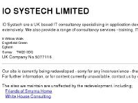 IO Systech Limited - Homepage