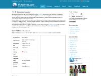 IP Address Locator | Whats My IP | IPAddress.com