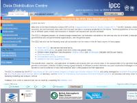 Welcome to the IPCC Data Distribution Centre