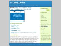 IP Check Online - IP Address Lookup, Whois Lookup IP Check Online - IP Address Lookup, Whois Lookup