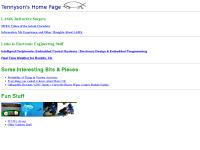 Tennyson's Home Page