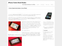 iPhone Comic Book Reader iPhone Comic Book Reader