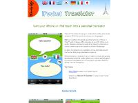 iPocket Translator - a personal translator in your pocket iPocket Translator - a personal translator in your pocket