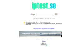 IP Test - din ipadress på nätet IP Test - din ipadress på nätet