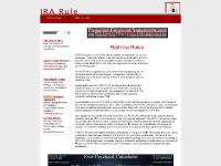 Find up-to-date, current Roth IRA rules and regulations. Find up-to-date, current Roth IRA rules and regulations.