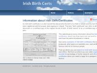 Irish Birth Certs - Births Certificates in Ireland Irish Birth Certs - Births Certificates in Ireland