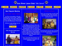 Iron River Lions Home Page