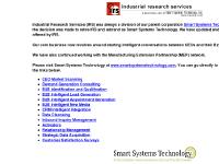 Welcome to Industrial Research Services Welcome to Industrial Research Services