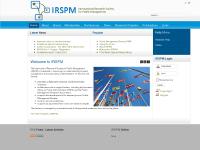 Welcome to the IRSPM Welcome to the IRSPM
