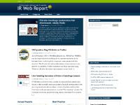 IR Web Report: Investor Relations Best Practices, Trends & News IR Web Report: Investor Relations Best Practices, Trends & News