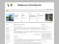 Isabellas nyhetsblogg Isabellas nyhetsblogg