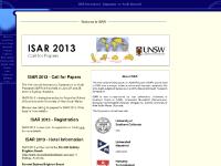 Welcome to ISAR Welcome to ISAR