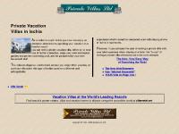 Ischia : Private Vacation Villas in the Ischia , Italy.