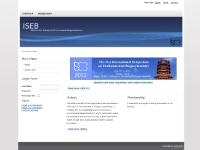 ISEB - Environmental Biogeochemistry ISEB - Environmental Biogeochemistry