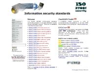 ISO27k infosec management standards