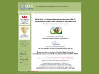 Journalföringssystem, uppdragssystem digital journal, journalsystem - ISOX 2000 HVB/LSS: Startsidan